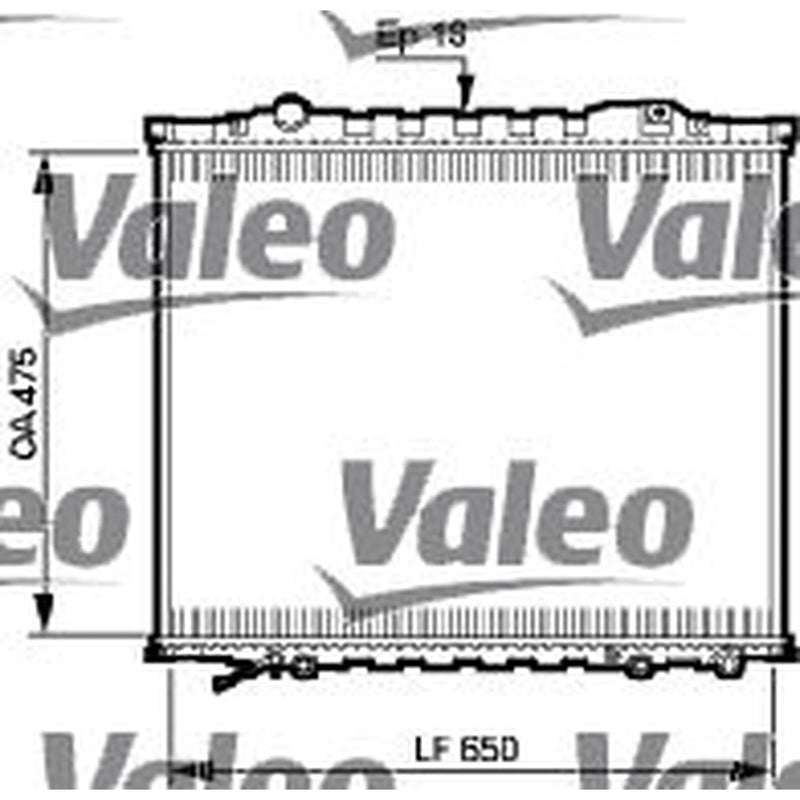 Valeo Engine Radiator 735528