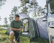 Outwell Talladega Driveaway Air Awning Grey - Outwell - Van Life Living