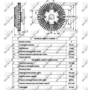 NRF Radiator Fan Clutch 49559