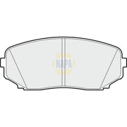 NAPA Front Brake Pad Set NBP1754