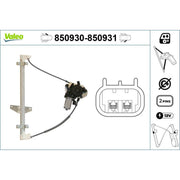 Valeo Electric Window Regulator Lifter Left Front 850930