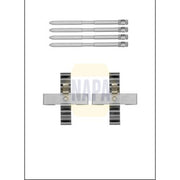 NAPA Brake Pad Accessory Fitting Kit Rear NFK1280