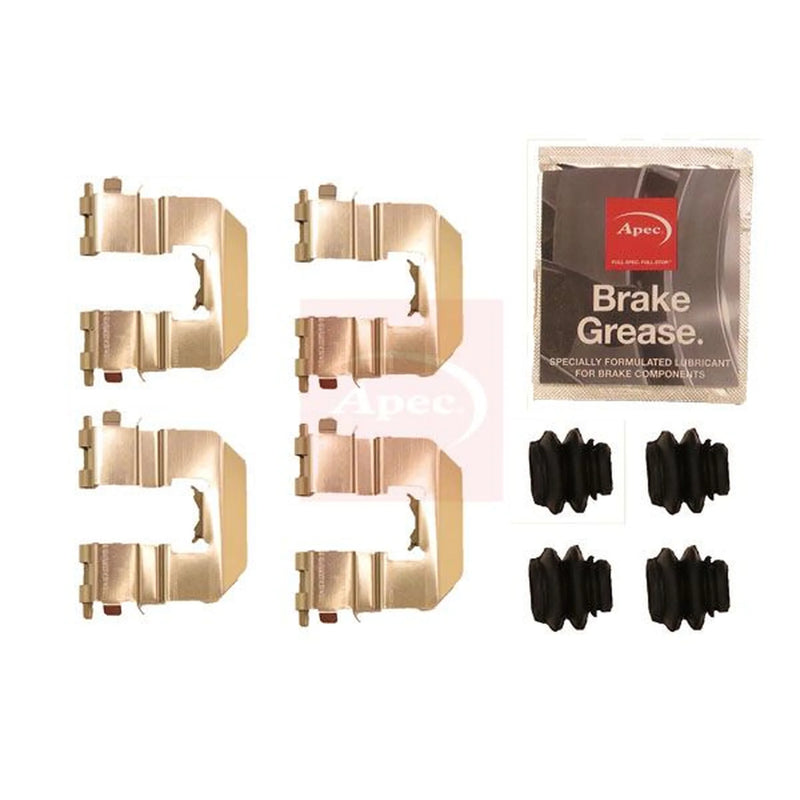 Apec Brake Pad Accessory Fitting Kit Rear KIT1269