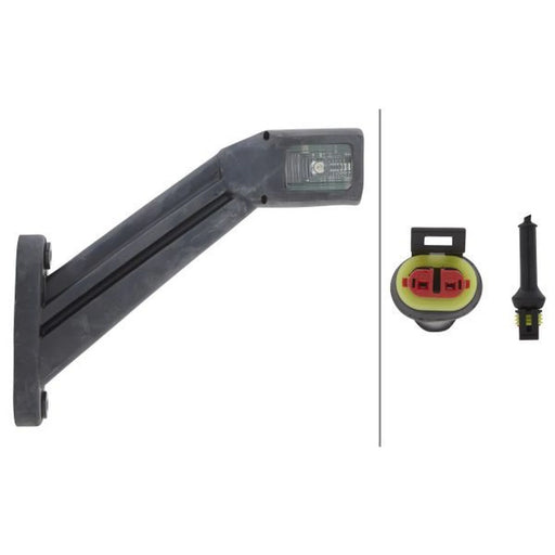 Hella Lamp Po S Sml Lh Md12/24 2XS 2XS Lateral Mounting 2XS 011 744-051 1 087