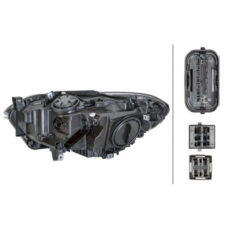 Hella Headlight Headlamp PY21W Right 1ZS 010 741-661