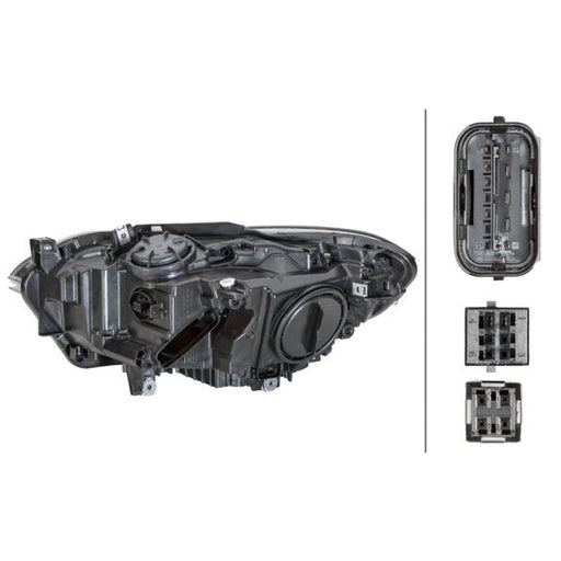 Hella Headlight Headlamp PY21W Right 1ZS 010 741-661