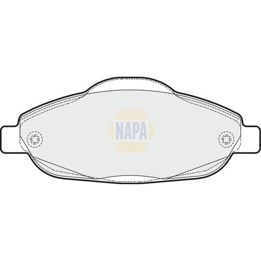 NAPA Front Brake Pad Set NBP1217
