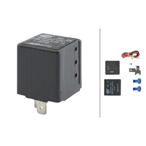Hella Indicator Flasher Signal Relay Unit 12V 3SB 004 438-161