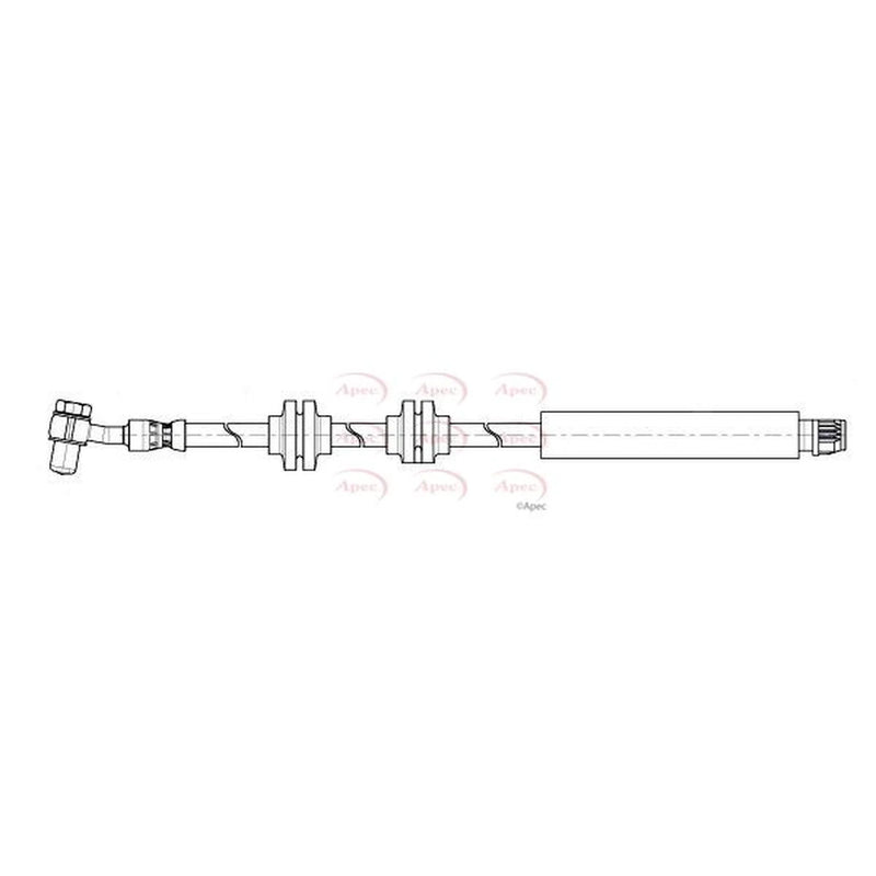 Apec Brake Hydraulic Hose Line Front HOS4474