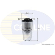 Comline Fuel Filter Element EFF094