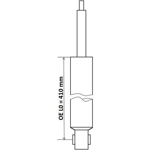 KYB Shock Absorber Damper Strut Rear 343298