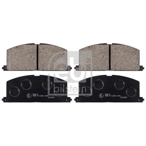 Febi Front Brake Pad Set 16581
