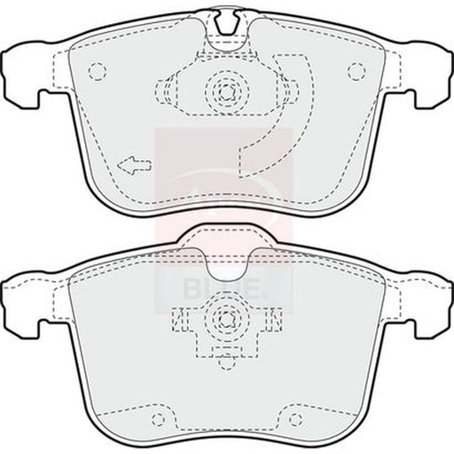 Apec Front Brake Pad Set PD3600