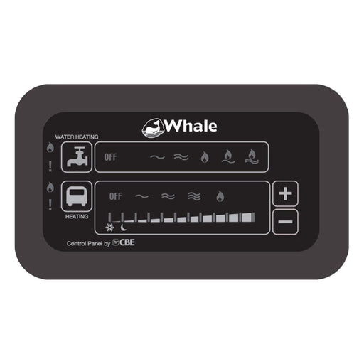 Whale CBE Duo Control Panel for 2kW Space & 8/13L Water Heaters: Dual Functional - Whale - Van Life Living