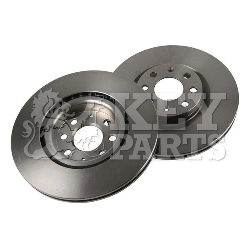Key Parts 2 x Front Brake Discs KBD4544-x2