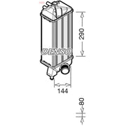 Denso Intercooler (Charge Air Cooler) fits Fiat 500 2013 on 0.9