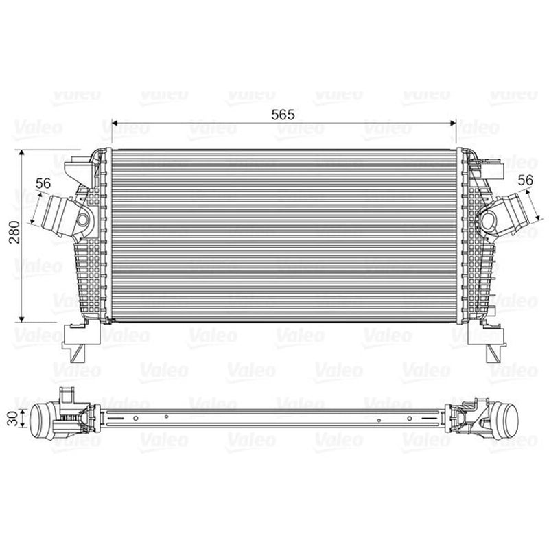 Valeo Intercooler (Charge Air Cooler) 818565