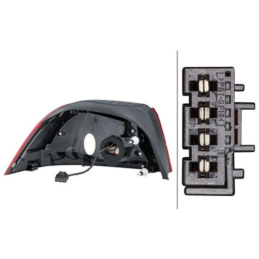 Hella Tail Light / Lamp LED Right 2SD 010 697-121