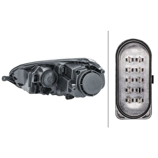 Hella Headlight Headlamp W5W Right 1EG 247 007-621