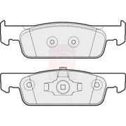 Apec Front Brake Pad Set PD3370