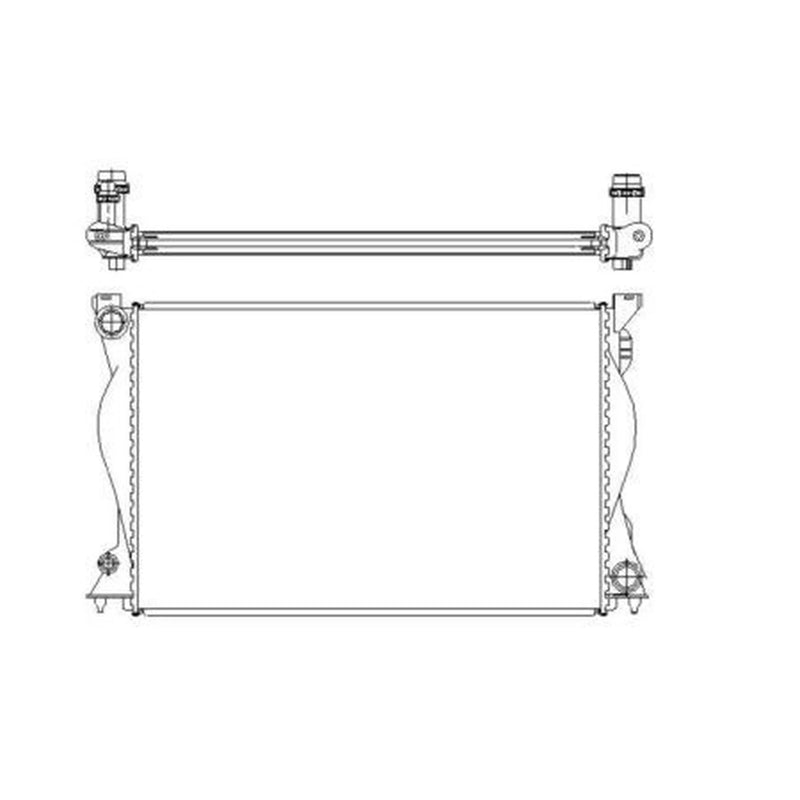 NRF Engine Radiator 50597