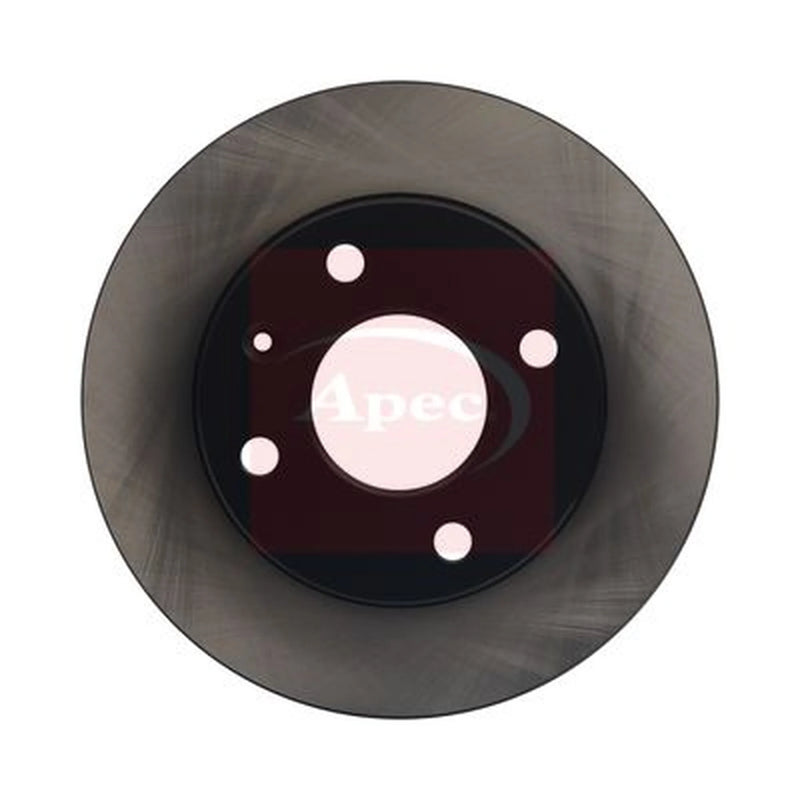 Apec 2 x Solid Front Brake Discs DSK123-x2