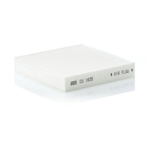 MANN-FILTER Cabin Air Filter (Pollen Filter) behind the glove CU 1835