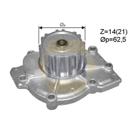NAPA Engine Cooling Water Pump NWP1466