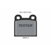 Textar Rear Brake Pad Set 2000906