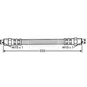 Borg & Beck Brake Hydraulic Hose Line Rear Right BBH7340