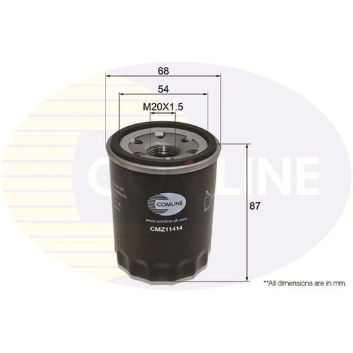 Comline Engine Oil Filter CMZ11414