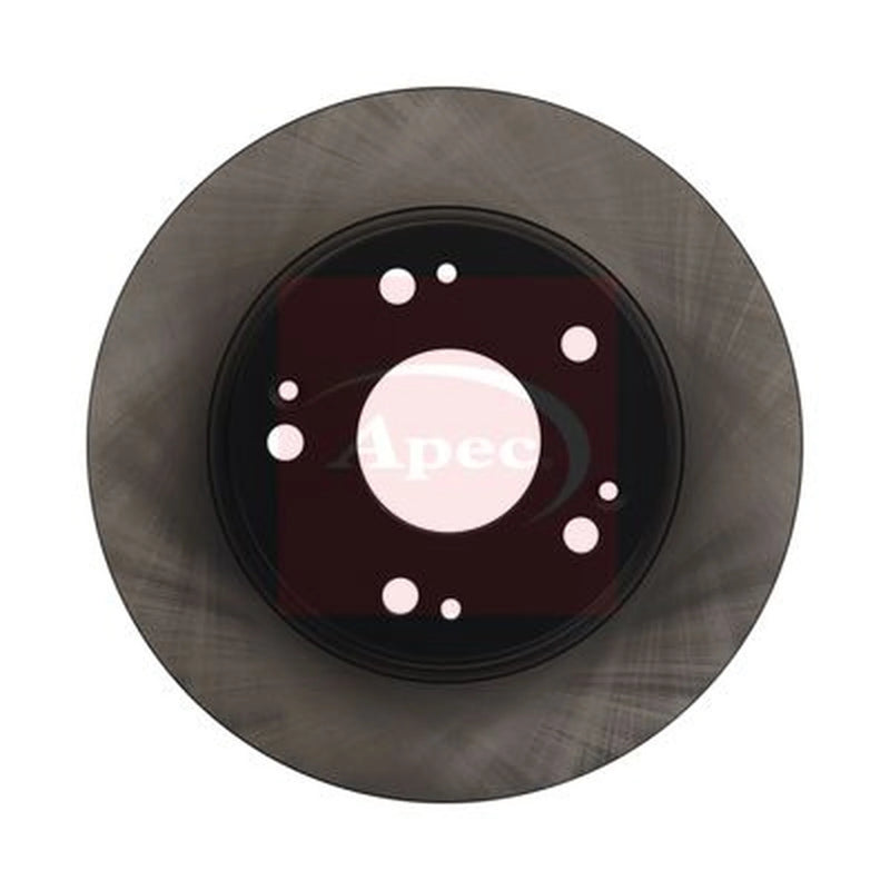 Apec 2 x Solid Rear Brake Discs DSK2547-x2