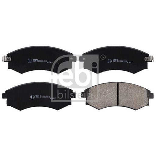 Febi Front Brake Pad Set 170253
