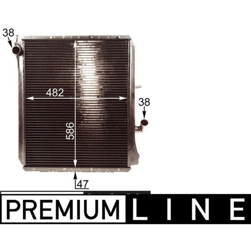 Mahle Engine Radiator CR 215 000P