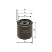 Bosch Engine Oil Filter F 026 407 221 OE 1616399880 9091510003 90915YZZC3