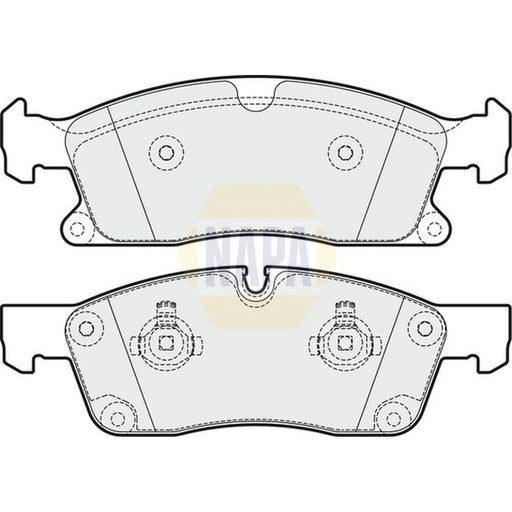 NAPA Front Brake Pad Set NBP1251