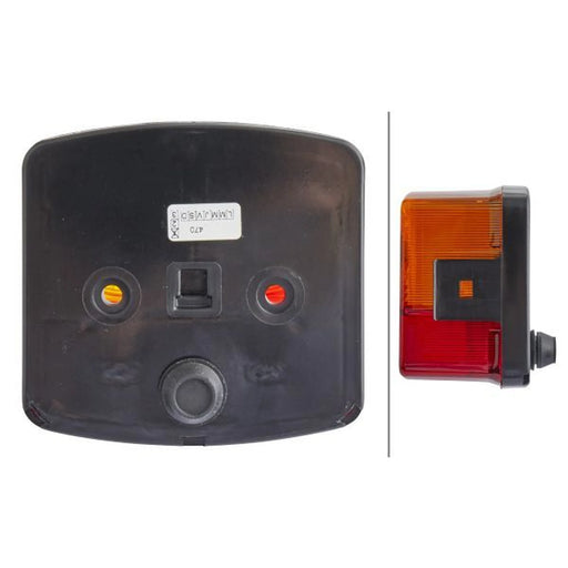 Hella Tail Light / Lamp R10W Right 2SD 002 776-241