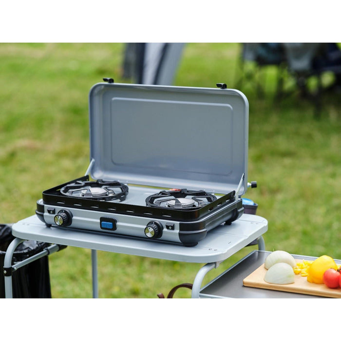 Campingaz Camping Kitchen 2 Maxi Double Burner Portable Camping Gas Stove - Campingaz - Van Life Living