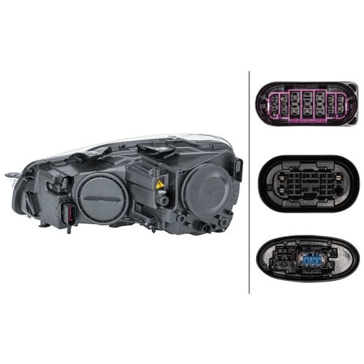 Hella Headlight Headlamp PY21W Right 1ZS 009 902-781