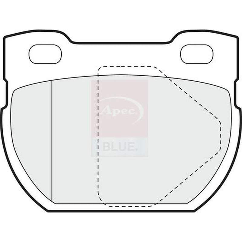 Apec Rear Brake Pad Set PD3296