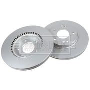 Borg & Beck 2 x Vented Front Brake Discs BBD5576-x2