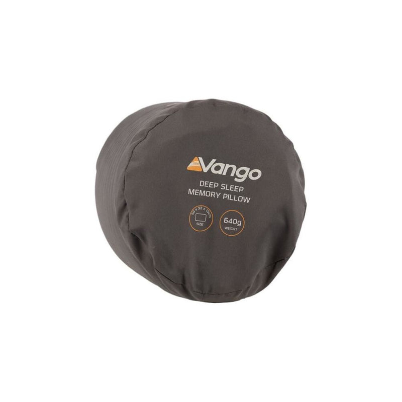 Vango Deep Sleep Memory Pillow Sleeping Bag Shadow Grey - Vango - Van Life Living