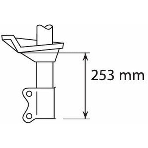 KYB Shock Absorber Damper Strut Front Right 333238