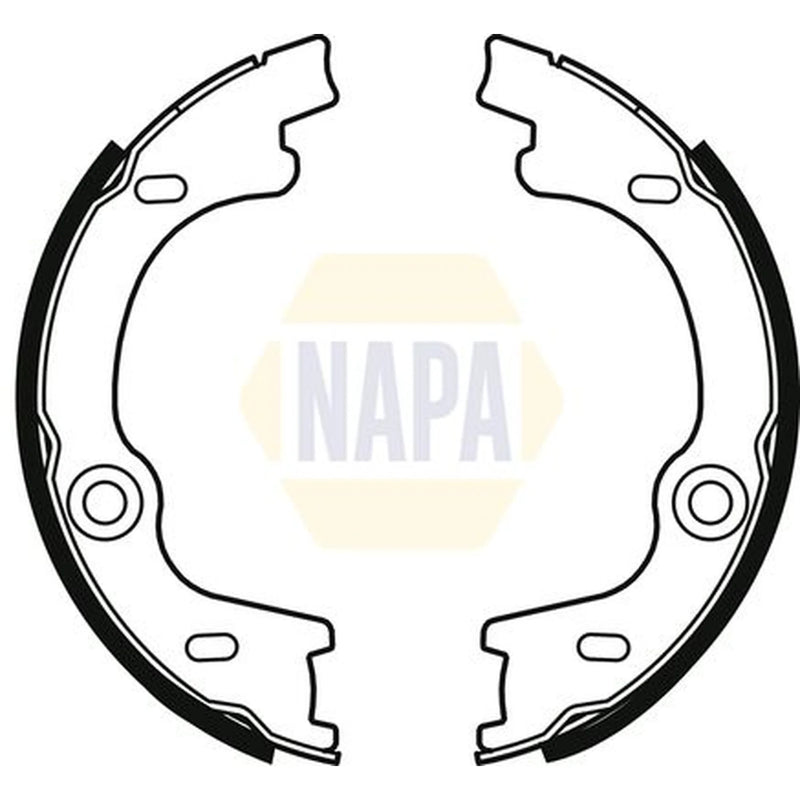 NAPA Parking Brake Shoe Set NBS5054