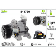 Valeo Air Conditioning Compressor 814730