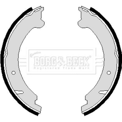 Borg & Beck Parking Brake Shoe Set BBS6217