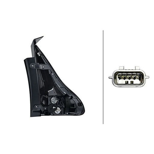 Hella Tail Light / Lamp P21W Left 2SD 012 313-111