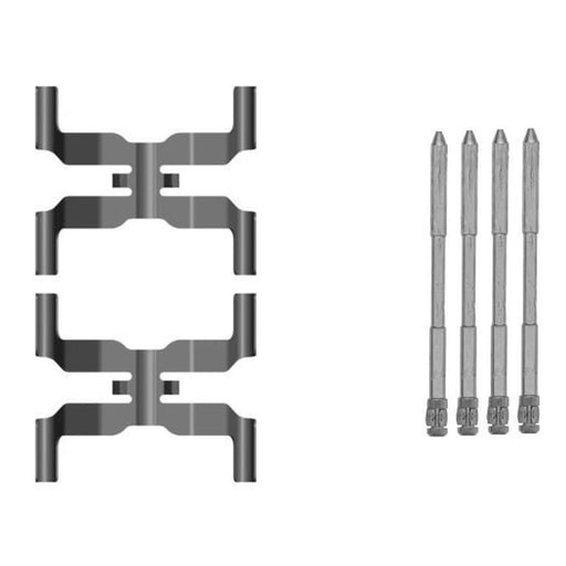 Textar Brake Pad Accessory Fitting Kit Front 82560900