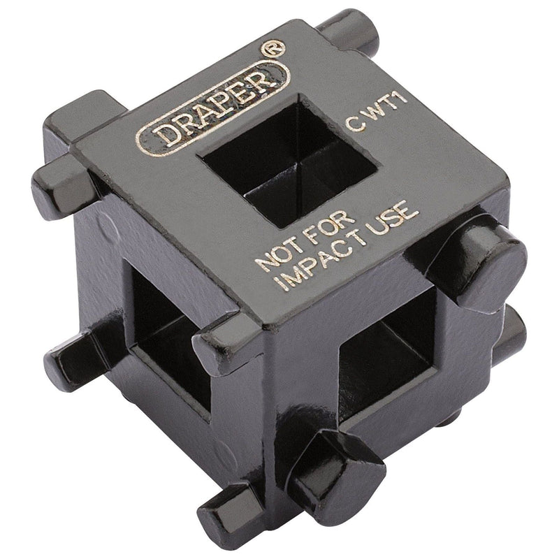 Draper Brake Caliper Wind Back Cube, 3/8" Sq. Dr. 52334 Draper  - Town Parts