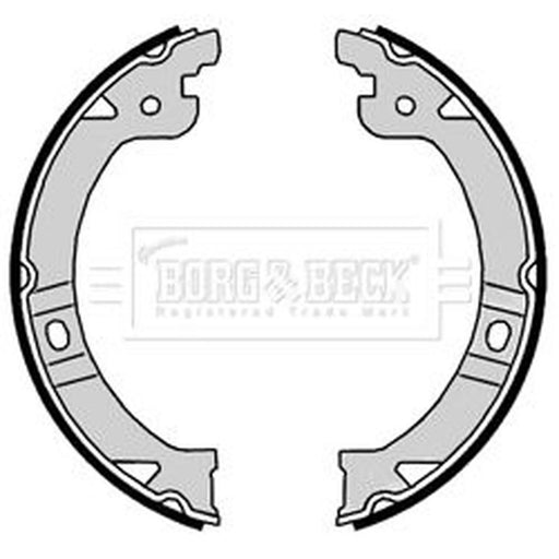 Borg & Beck Parking Brake Shoe Set BBS6341